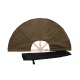 Fabric sauna fan, khaki