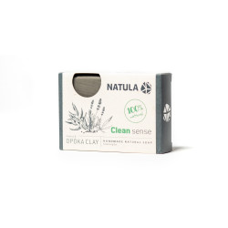 NATULA face and body soap with opoka rock and hemp seeds 100g  NATULA face and body soap with opoka rock and hemp seeds 100g