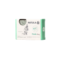 NATULA face and body soap with opoka rock and mint 100g - 0
