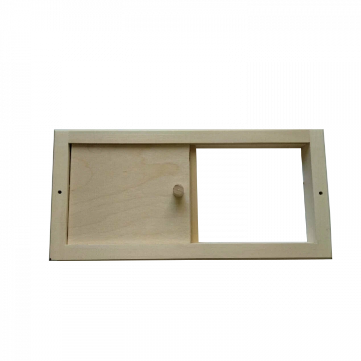Ventilation grille with damper