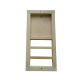 Ventilation grille with damper