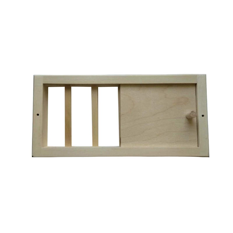 Ventilation grille with damper