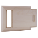 Wooden ventilation grid Harvia, aspen - 0