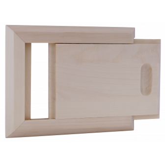 Wooden ventilation grid Harvia, aspen