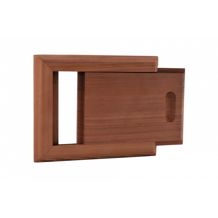 Wooden ventilation grid Harvia, cedar