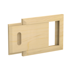 Wooden ventilation grid Harvia, pine 