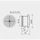 MM-S sauna fan with back valve d/120mm