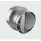 Fan for sauna VOK-T 150°C, 135/Ø100mm, with back valve