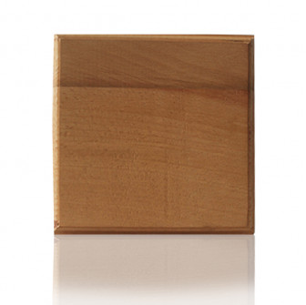 MM-S sauna fan with back valve and square shaped wood finish d/100mm