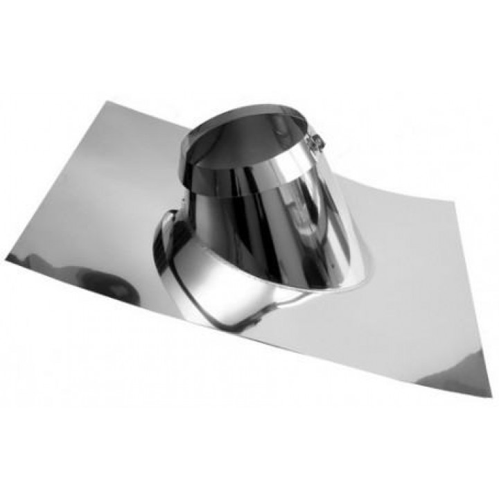 Roof sealing detail, stainless steel, 30 - slope degree