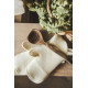 Woolen glove for sauna
