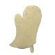 Woolen glove for sauna