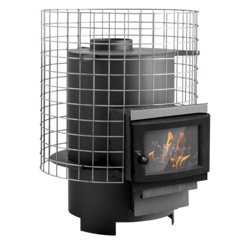 Wood-burning sauna stove - VILPRA GRANNUS-8-V with internal firebox