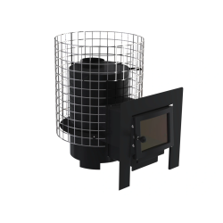 Wood-burning sauna stove - VILPRA GRANNUS-8-L-V with external firebox  Wood-burning sauna stove - VILPRA GRANNUS-8-L-V with external firebox