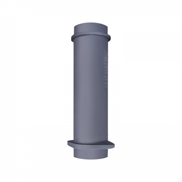 Upper cast iron flue pipe for GEFEST sauna stoves, Ø115 mm, 500 mm