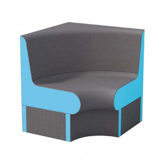 WEDI steam sauna corner seat 850mm