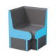 WEDI steam sauna corner seat 650mm
