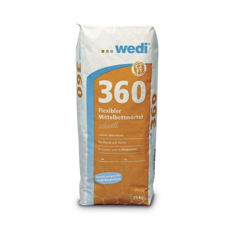 WEDI elastic glue 360, 25kg WEDI elastic glue 360, 25kg