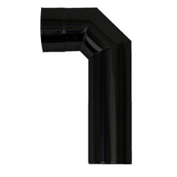 HARVIA elbow 90°, black  HARVIA elbow 90°, black