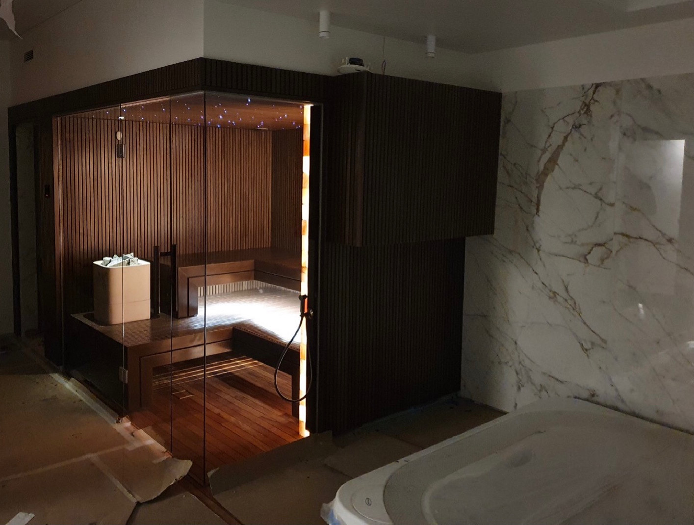 sauna steam
