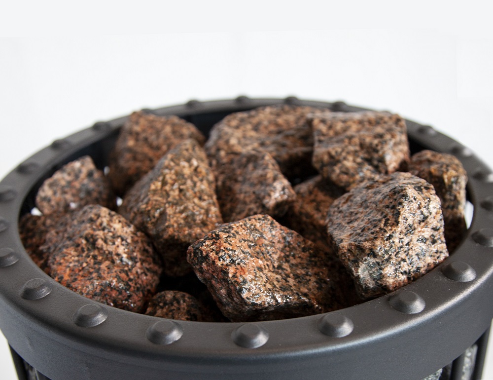 Stones for saunas - the right choice is important