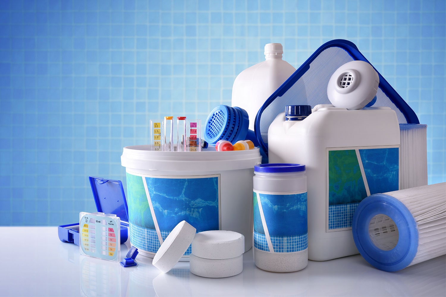 What should you know about pool care products?