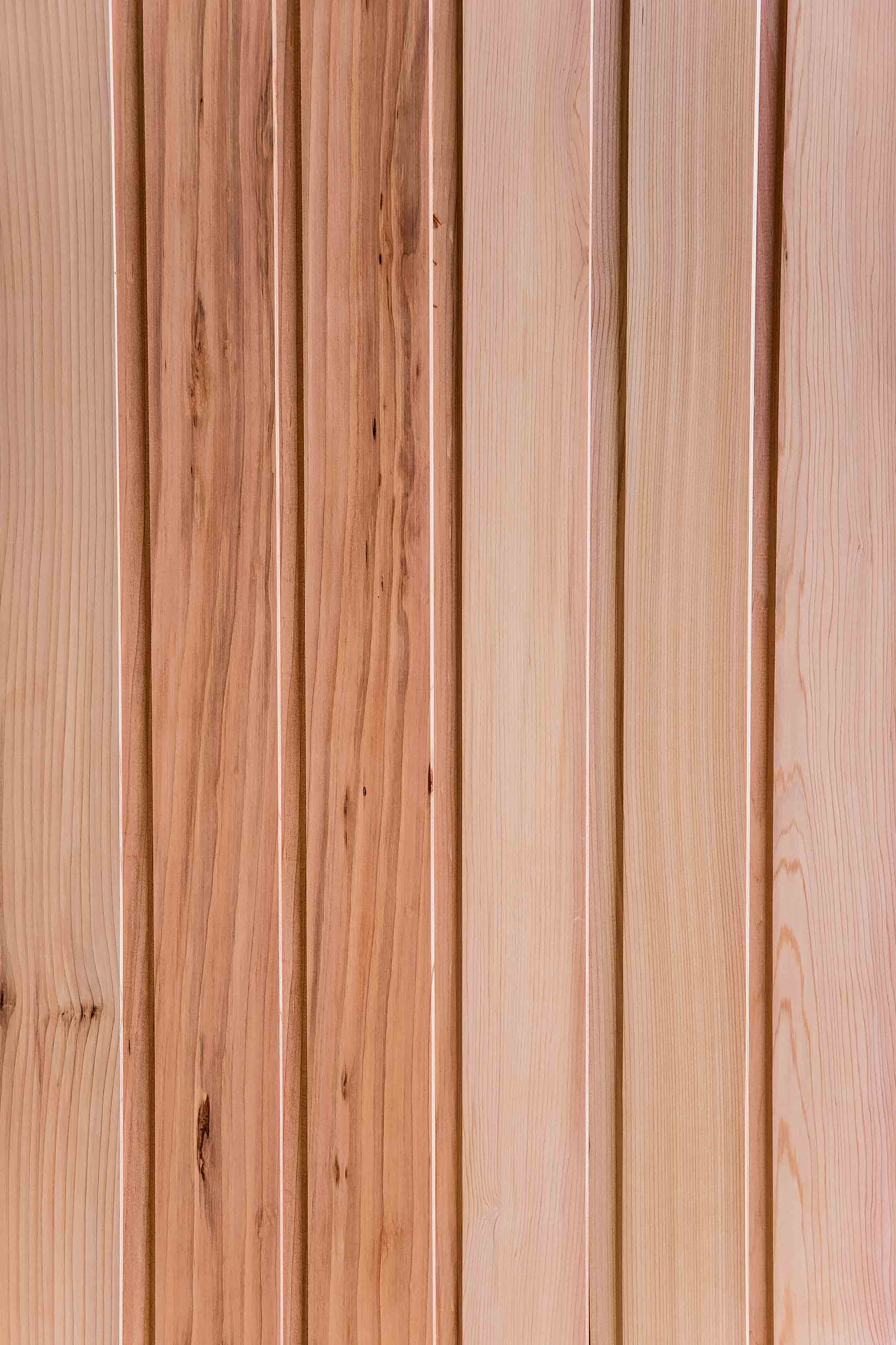 Sauna wood - cedar and its qualities
