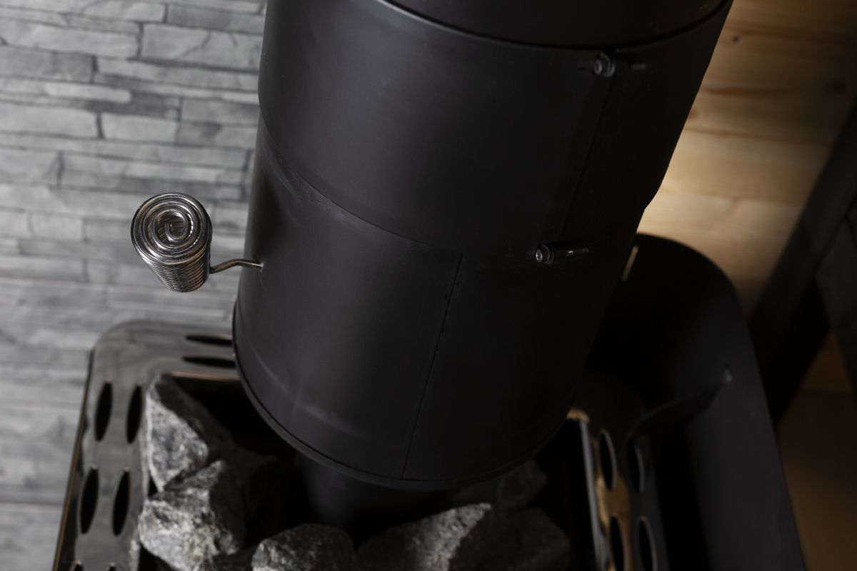 Harvia chimney for wood-burning stove