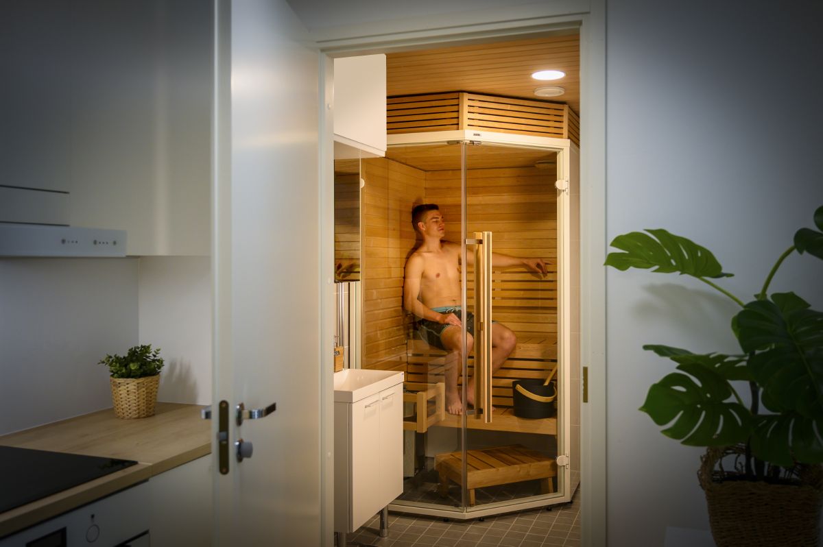 Harvia Sirius sauna cabin