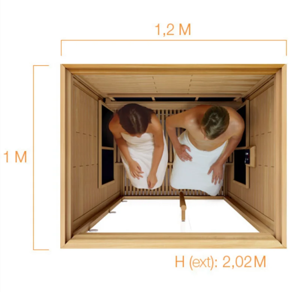 Sawo infrared sauna cabin