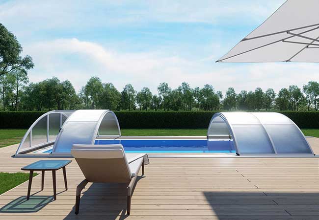 Heat your outdoor pool and enjoy swimming before summer even starts
