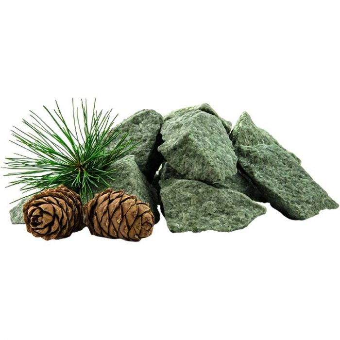 Jadeite - stone for saunas