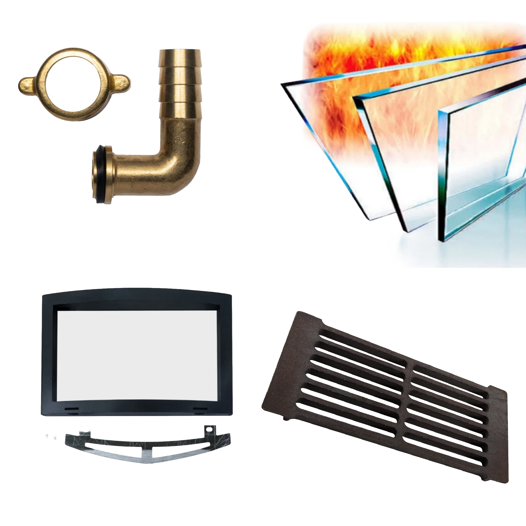 Spare parts for wood-burning sauna heaters