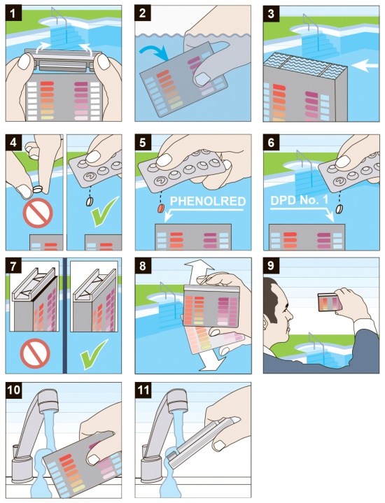 BAYROL Pooltester Instructions